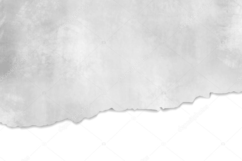 Torn paper texture - abstract grey background design