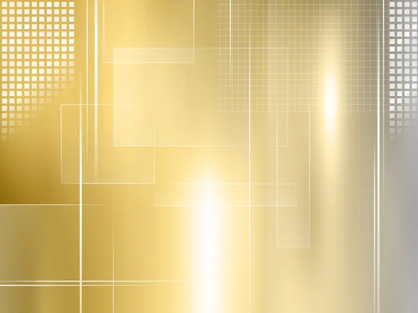 Fondo de oro abstracto - textura de metal dorado — Vector de stock