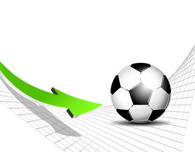 Futbol topu ve futbol net