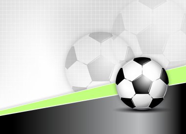 Spor arka plan - futbol topu