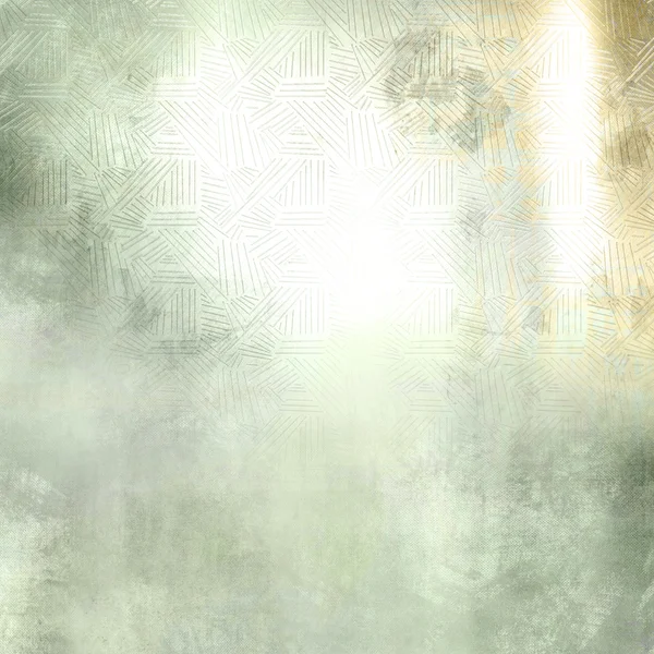 Grunge 绿色背景-抽象复古风格 — 图库照片