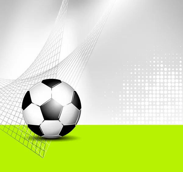 Fondo de fútbol — Vector de stock