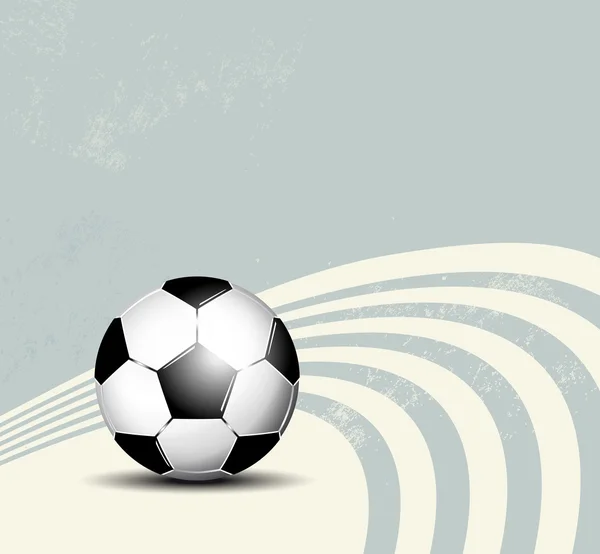 การออกแบบฟุตบอล Grunge — ภาพเวกเตอร์สต็อก