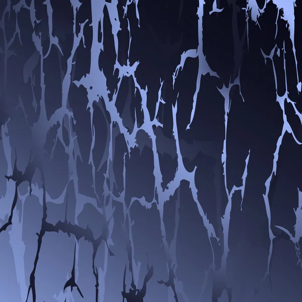 Foudre - orage - fond bleu abstrait — Image vectorielle