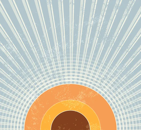 Retro yıldız patlaması arka plan