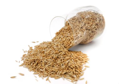 Yulaf ile Cam Kavanoz