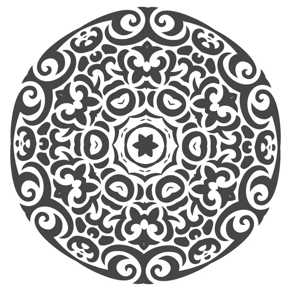 Abstract vector sieraad in tribal stijl — Stockvector