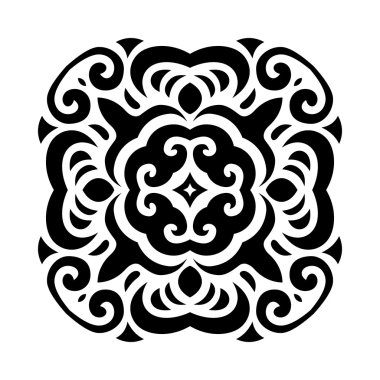 mehndi dövme süsleme tasarlamak vektör