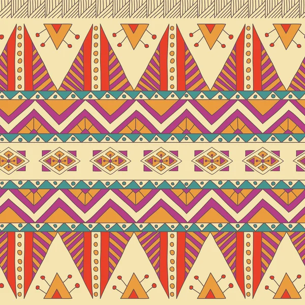 Etnické dekorativní textilní bezešvé vzor — Stockový vektor