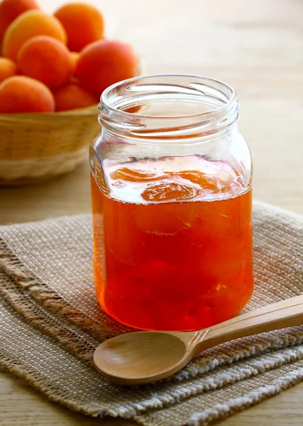 Apricot jam — Stock Photo, Image