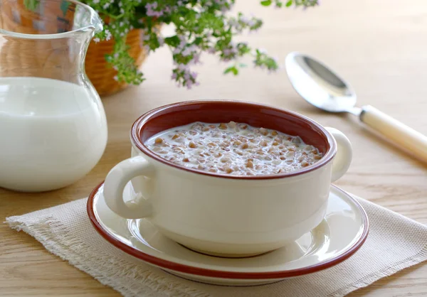 Sütlü buğday lapası