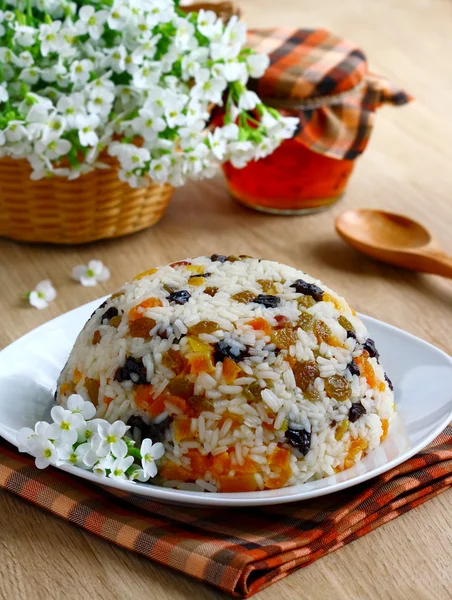 Rice pudding. — Stock Photo, Image