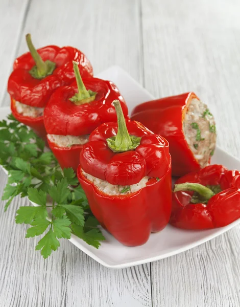 Gevulde paprika — Stockfoto