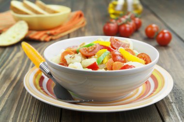 Komposto ile sebze karnabahar