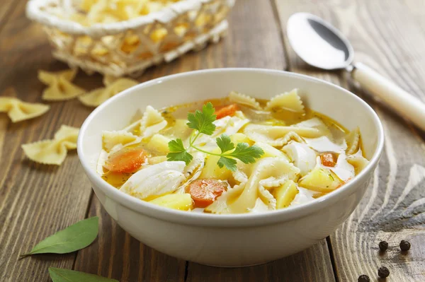 Chicken soup — Stock Photo, Image