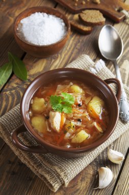 etli lahana çorbası