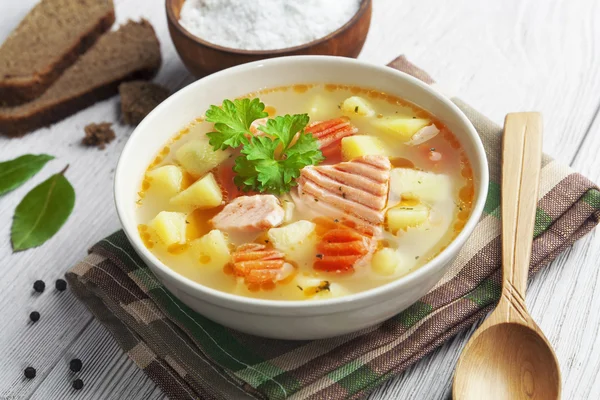 Sopa de salmón —  Fotos de Stock