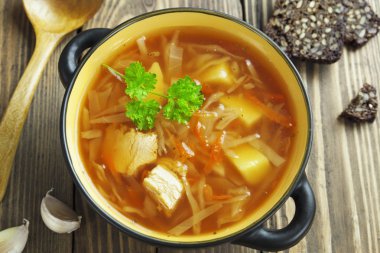 etli lahana çorbası