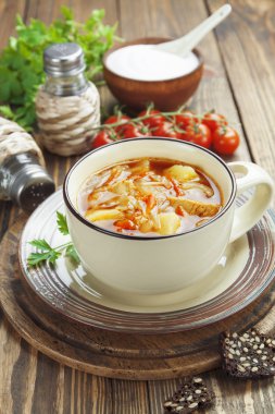 etli lahana çorbası