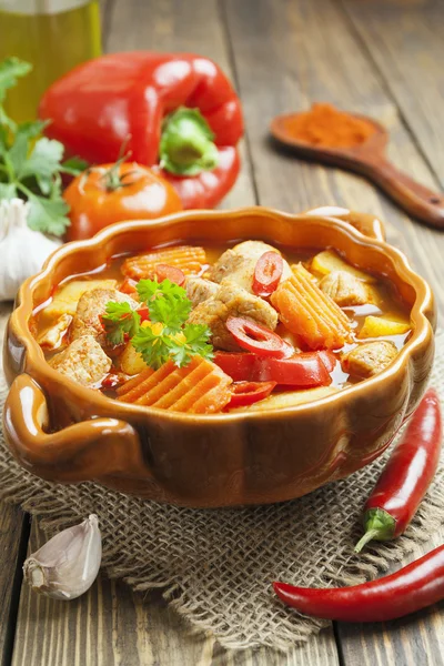 Hongaarse goulash — Stockfoto