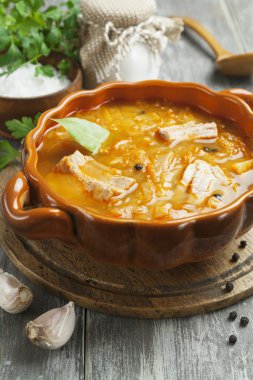 etli lahana çorbası
