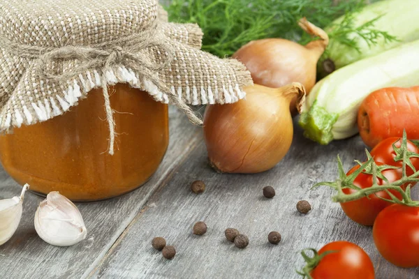 Vegetabiliska spridning — Stockfoto