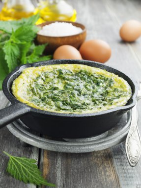 Nettles tavada omlet 