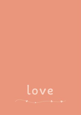 Valentines Day Greeting cards Drawing thin lines blank template with space for text in a minimalistic style Concept of publishing advertising banners on social networks.