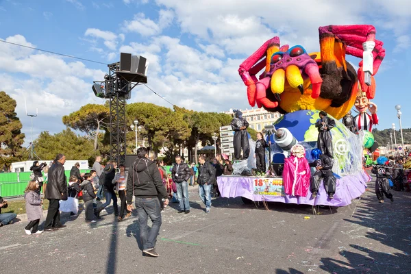 Défilé de carnaval à Nice, France — Photo