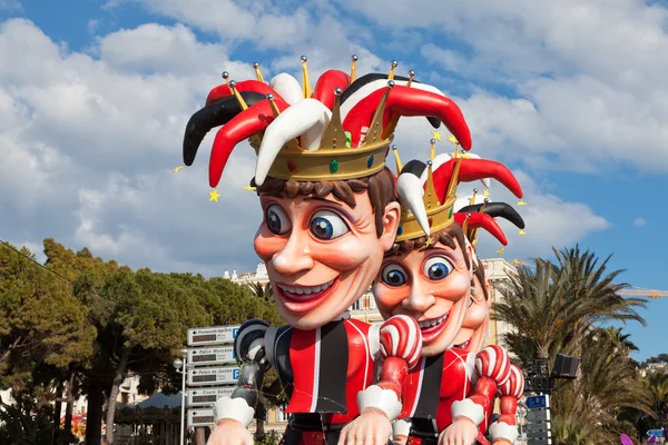 Carrozas alegóricas en el carnaval de Niza el 26 de febrero de 2013 . —  Fotos de Stock