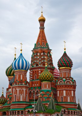 St basils cathedral red square, Moskova, Rusya