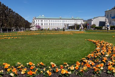 Mirabell Palace and garden, Salzburg, Austria clipart