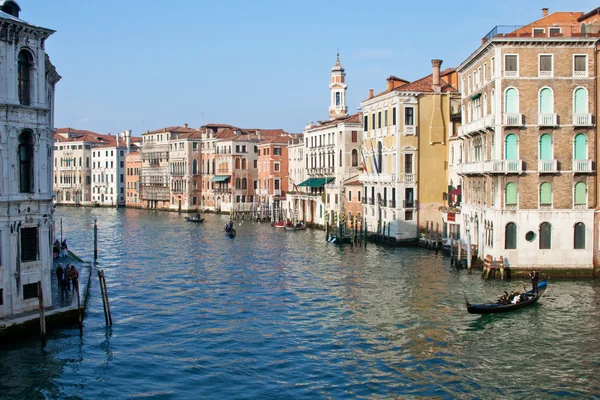 Venecia Grande Canal vista panorámica — Foto de Stock