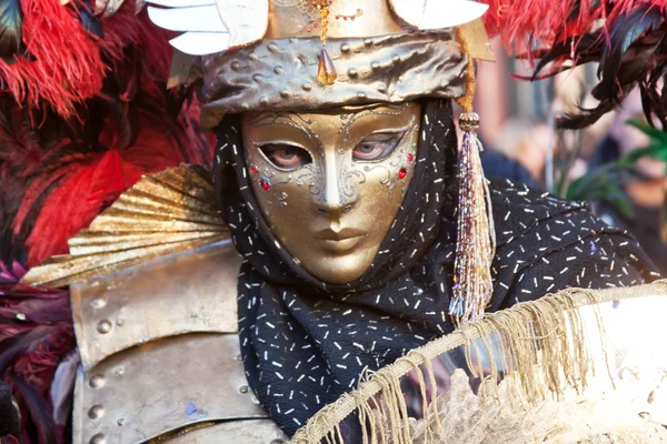 Máscara de carnaval en Venecia — Foto de Stock