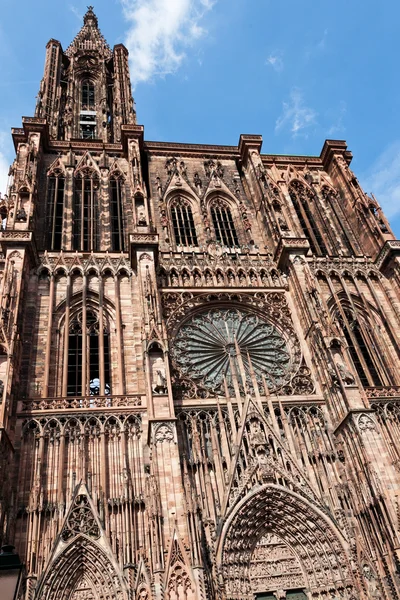 Katedrála ve Štrasburku, Francie, Alsasko — Stock fotografie