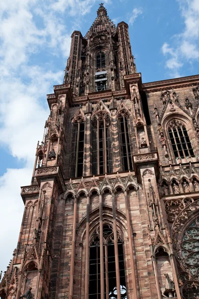 Cathedral Notre-Dame de Strasbourg, Elsass, France — Stock Photo, Image