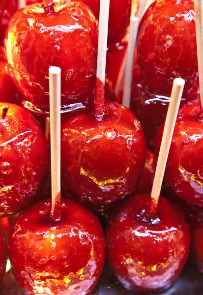 Candied apples — Stock Photo, Image