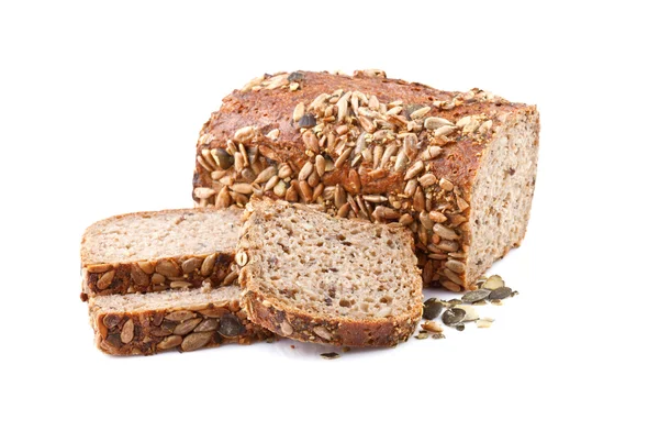 bütün tahıl ekmeği ile ayçiçeği tohumu