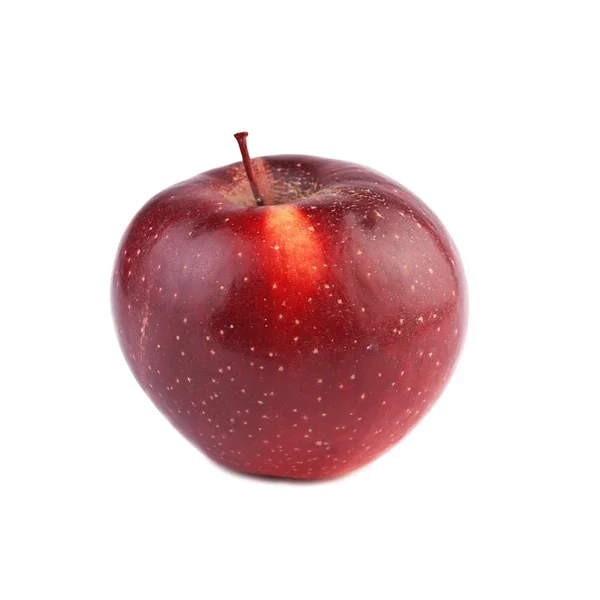 Μήλο απομονωμένο σε λευκό φόντο — Φωτογραφία Αρχείου