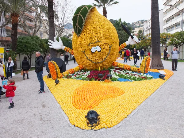 Festivalul de lămâie din Menton, Franța 2013 — Fotografie, imagine de stoc