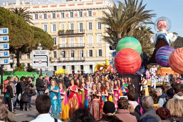Carnaval de Niza en Riviera Francesa —  Fotos de Stock