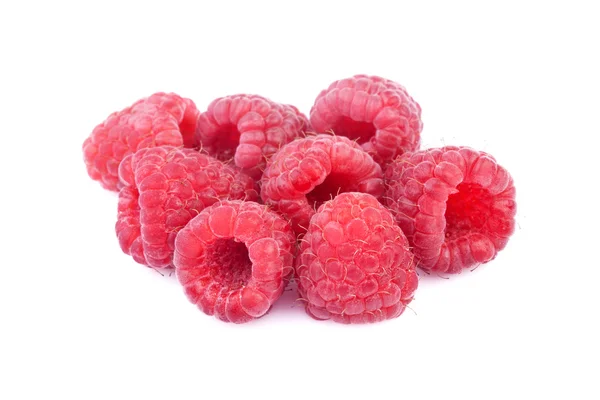 Raspberries in close-up — Stock Photo, Image