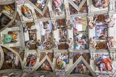 Sistine chapel tavan, Vatikan devlet