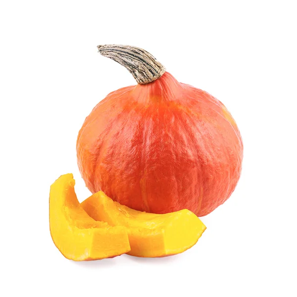 Pumpkin isolated on white — Stock Photo, Image