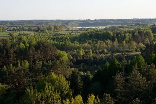 Luftaufnahme eines Landes — Stockfoto