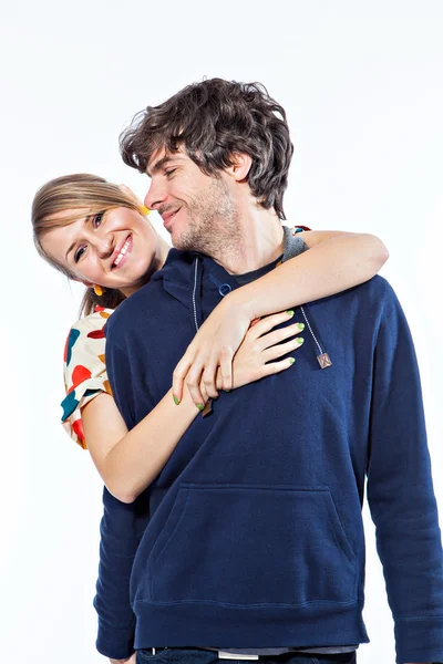 Couple hugging — Stock Photo, Image