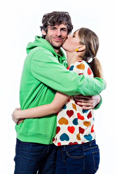 Couple hugging — Stock Photo, Image