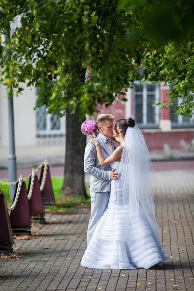 På en bröllopsdag — Stockfoto