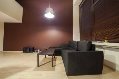 modern loft içinde