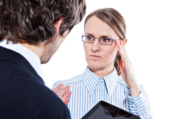 Business couple — Stock Photo, Image